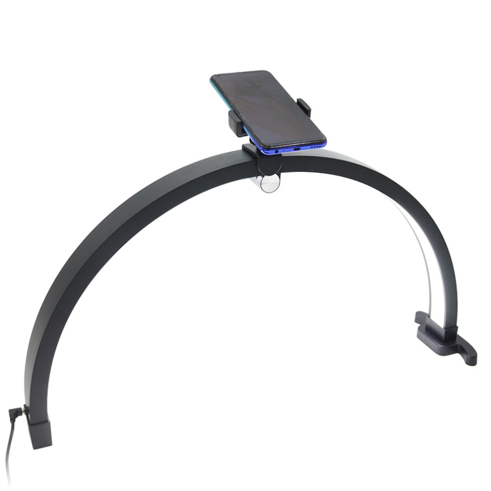 M12X 56cm Touch Control Foldable Desk Nail Light 3 Color Temperature LED Half Moon Lamp M12X 56cm Touch Control Foldable Desk Nail Light 3 Color Temperature LED Half Moon Lamp